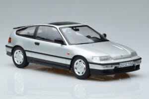 Honda CRX EF シルバー Norev 1:18 188011 メタル - 画像 4/6