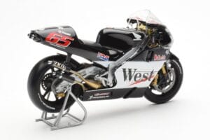 Honda NSR500 West Honda Pons #65 L. Capirossi 500cc World Championship 2001 Minichamps 1:12 122016165 メタル - 画像 3/4