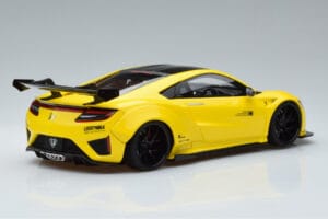 Honda NSX NC1 LB Works Liberty Walk イエロー GT Spirit 1:18 KJ034 レジン - 画像 2/6