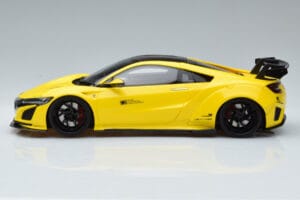 Honda NSX NC1 LB Works Liberty Walk イエロー GT Spirit 1:18 KJ034 レジン - 画像 3/6