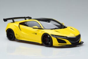 Honda NSX NC1 LB Works Liberty Walk イエロー GT Spirit 1:18 KJ034 レジン - 画像 4/6