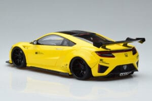 Honda NSX NC1 LB Works Liberty Walk イエロー GT Spirit 1:18 KJ034 レジン - 画像 5/6