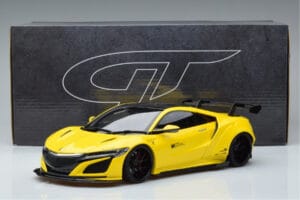 Honda NSX NC1 LB Works Liberty Walk イエロー GT Spirit 1:18 KJ034 レジン - 画像 6/6