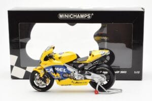 Honda RC211V Pramac Pons #3 M. Biaggi MotoGP 2003 Minichamps 1:12 122037103 メタル - 画像 4/4