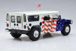 Hummer H1 General Gore-Lieberman USA 2000 Exoto 1:18 EX01807 メタル - 画像 3/7