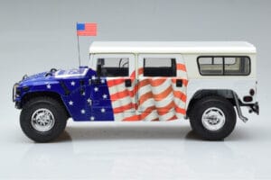 Hummer H1 General Gore-Lieberman USA 2000 Exoto 1:18 EX01807 メタル - 画像 4/7
