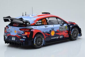 Hyundai i20 Coupe WRC #11 T. Neuville / N. Gilsoul Rally Monte Carlo 2020 IXO 1:18 18RMC067A メタル - 画像 2/6