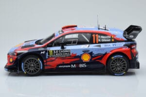Hyundai i20 Coupe WRC #11 T. Neuville / N. Gilsoul Rally Monte Carlo 2020 IXO 1:18 18RMC067A メタル - 画像 3/6