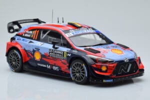Hyundai i20 Coupe WRC #11 T. Neuville / N. Gilsoul Rally Monte Carlo 2020 IXO 1:18 18RMC067A メタル - 画像 4/6
