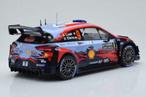 Hyundai i20 Coupe WRC #9 S. Loeb / I. Galmiche Rally Monte Carlo 2020 IXO 1:18 18RMC067B メタル - 画像 2/6