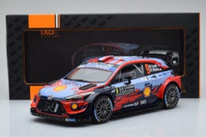 Hyundai i20 Coupe WRC #9 S. Loeb / I. Galmiche Rally Monte Carlo 2020 IXO 1:18 18RMC067B メタル - 画像 6/6