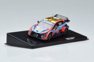 Hyundai i20 N Rally1 #11 T. Neuville / M. Wydaeghe Rally Finland 2022 IXO 1:43 RAM866 メタル - 画像 2/4
