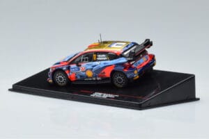 Hyundai i20 N Rally1 #11 T. Neuville / M. Wydaeghe Rally Finland 2022 IXO 1:43 RAM866 メタル - 画像 3/4