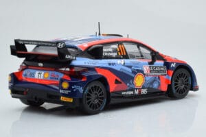 Hyundai i20 N Rally1 #11 T. Neuville / M. Wydaeghe Rally Monte Carlo 2022 IXO 1:18 18RMC112 メタル - 画像 2/6
