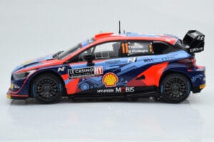 Hyundai i20 N Rally1 #11 T. Neuville / M. Wydaeghe Rally Monte Carlo 2022 IXO 1:18 18RMC112 メタル - 画像 3/6