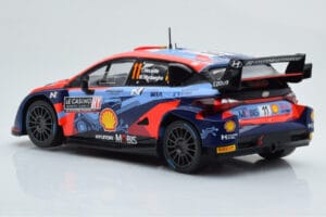 Hyundai i20 N Rally1 #11 T. Neuville / M. Wydaeghe Rally Monte Carlo 2022 IXO 1:18 18RMC112 メタル - 画像 5/6