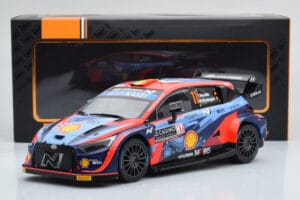 Hyundai i20 N Rally1 #11 T. Neuville / M. Wydaeghe Rally Monte Carlo 2022 IXO 1:18 18RMC112 メタル - 画像 6/6