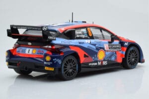 Hyundai i20 N Rally1 #8 O. Tanak / M. Jarveoja Rally Monte Carlo 2022 IXO 1:18 18RMC113 メタル - 画像 2/6