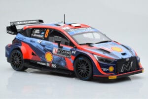 Hyundai i20 N Rally1 #8 O. Tanak / M. Jarveoja Rally Monte Carlo 2022 IXO 1:18 18RMC113 メタル - 画像 4/6