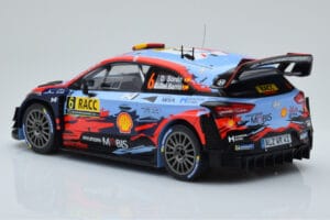 Hyundai i20 Coupe WRC #6 D. Sordo / C. del Barrio Rally Catalunya 2019 IXO 1:18 18RMC052C メタル - 画像 5/6