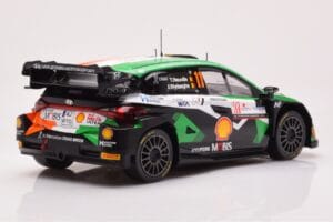 Hyundai i20 N Rally1 #11 T. Neuville / M. Wydaeghe Rally Croatia 2023 IXO 1:18 18RMC160A メタル - 画像 2/6