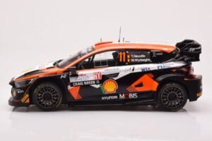Hyundai i20 N Rally1 #11 T. Neuville / M. Wydaeghe Rally Croatia 2023 IXO 1:18 18RMC160A メタル - 画像 3/6