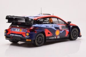 Hyundai i20 N Rally1 #11 T. Neuville / M. Wydaeghe Rally Monte Carlo 2023 IXO 1:18 18RMC153A メタル - 画像 2/6
