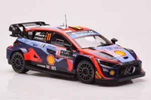 Hyundai i20 N Rally1 #11 T. Neuville / M. Wydaeghe Rally Monte Carlo 2023 IXO 1:18 18RMC153A メタル - 画像 4/6
