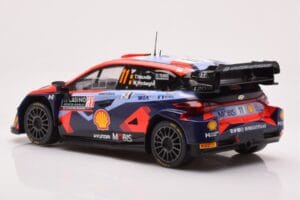 Hyundai i20 N Rally1 #11 T. Neuville / M. Wydaeghe Rally Monte Carlo 2023 IXO 1:18 18RMC153A メタル - 画像 5/6