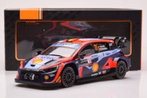 Hyundai i20 N Rally1 #11 T. Neuville / M. Wydaeghe Rally Monte Carlo 2023 IXO 1:18 18RMC153A メタル - 画像 6/6