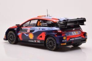 Hyundai i20 N Rally1 #6 D. Sordo / C. Carrera Rally Monte Carlo 2023 IXO 1:18 18RMC153B メタル - 画像 5/6