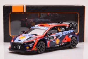 Hyundai i20 N Rally1 #6 D. Sordo / C. Carrera Rally Monte Carlo 2023 IXO 1:18 18RMC153B メタル - 画像 6/6