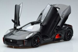 Jaguar C-X75 ブラック Almost Real 1:18 810605 メタル - 画像 2/7