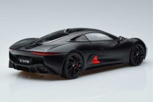 Jaguar C-X75 ブラック Almost Real 1:18 810605 メタル - 画像 3/7