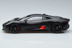 Jaguar C-X75 ブラック Almost Real 1:18 810605 メタル - 画像 4/7