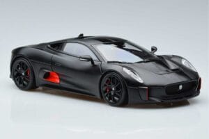 Jaguar C-X75 ブラック Almost Real 1:18 810605 メタル - 画像 5/7