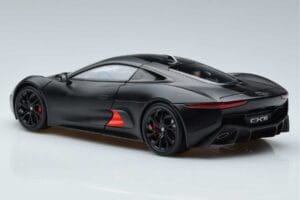 Jaguar C-X75 ブラック Almost Real 1:18 810605 メタル - 画像 6/7