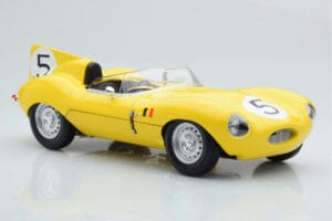 Jaguar D-Type #5 Ecurie Nationale Belge 24 Hours of Le Mans 1956 CMR 1:18 CMR143 メタル - 画像 4/6