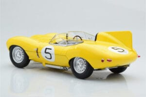Jaguar D-Type #5 Ecurie Nationale Belge 24 Hours of Le Mans 1956 CMR 1:18 CMR143 メタル - 画像 5/6