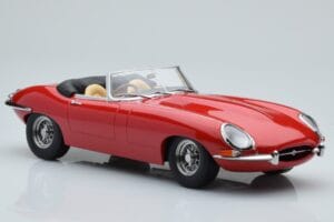 Jaguar E-Type Series 1 Roadster レッド KK-Scale 1:18 KKDC180482 メタル - 画像 4/6
