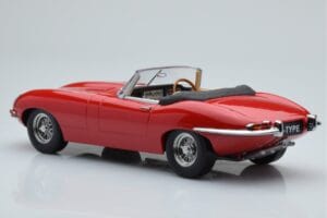 Jaguar E-Type Series 1 Roadster レッド KK-Scale 1:18 KKDC180482 メタル - 画像 5/6