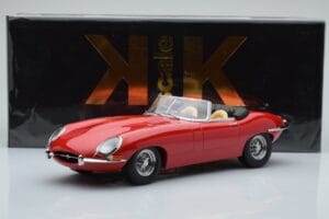 Jaguar E-Type Series 1 Roadster レッド KK-Scale 1:18 KKDC180482 メタル - 画像 6/6