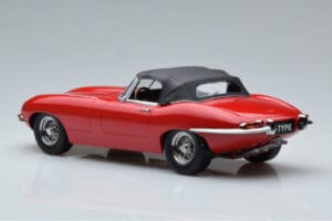 Jaguar E-Type Series 1 Roadster レッド KK-Scale 1:18 KKDC180484 メタル - 画像 5/6