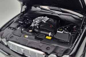 Jaguar XJ6 X350 エボニーブラック Almost Real 1:18 810501 メタル - 画像 9/11