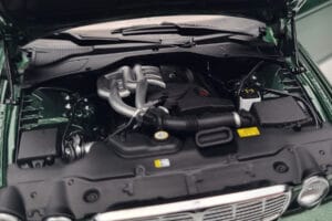 Jaguar XJ6 X350 レーシンググリーン Almost Real 1:18 810502 メタル - 画像 11/13