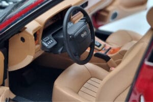 Jaguar XJ6 XJ40 フラメンコレッド Almost Real 1:18 810541 メタル - 画像 9/11