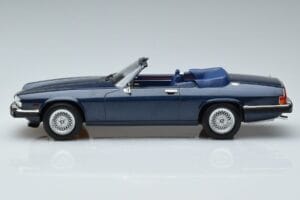 Jaguar XJS V12 コンバーチブル ブルー メタリック リミテッドエディション Norev 1:18 182636 メタル - 画像 3/6