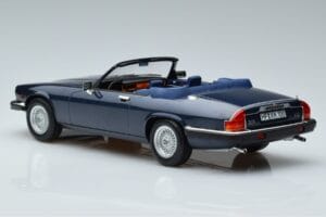 Jaguar XJS V12 コンバーチブル ブルー メタリック リミテッドエディション Norev 1:18 182636 メタル - 画像 5/6