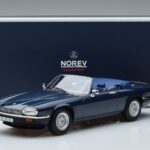 Jaguar XJS V12 コンバーチブル ブルー メタリック リミテッドエディション Norev 1:18 182636 メタル - image 6 of 6