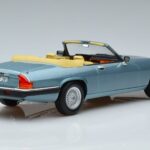 Jaguar XJS V12 コンバーチブル ライトブルー メタリック Norev 1:18 182635 メタル - image 2 of 6